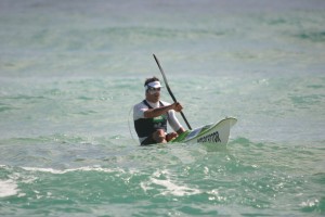 Pete Wells completing Paddle320