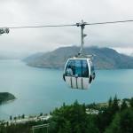 Queenstown Cable Car to the top of the mountain.