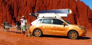 Renault Koleos travels the outback